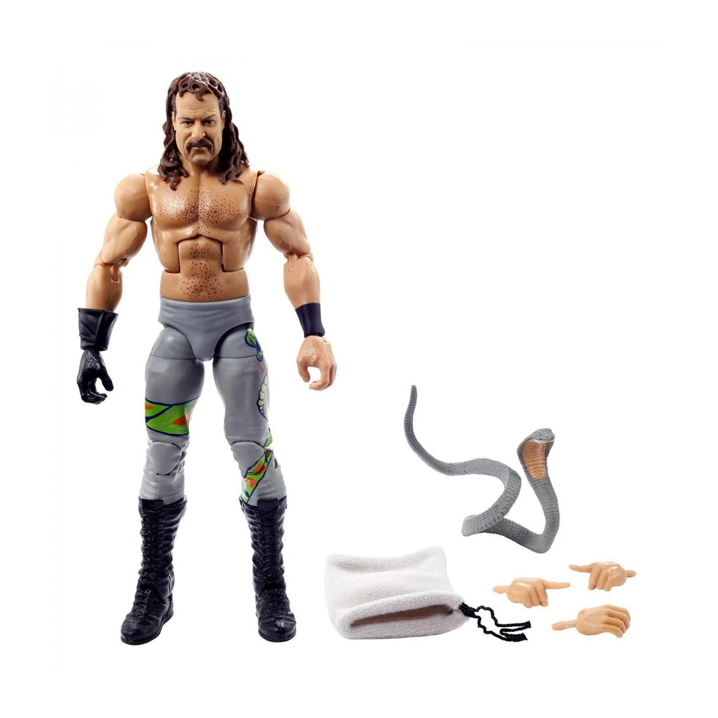 WWE Legends Elite Collection Series 13 Jake "The Snake" Roberts (Grey Pants) Exclusive Action Figure