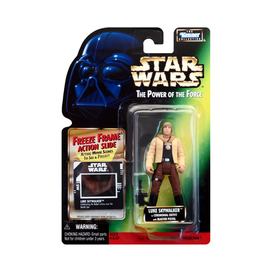 Star Wars: Power of the Force Freeze Frame Luke Skywalker in Ceremonial Outfit 3.75-Inch Action Figure