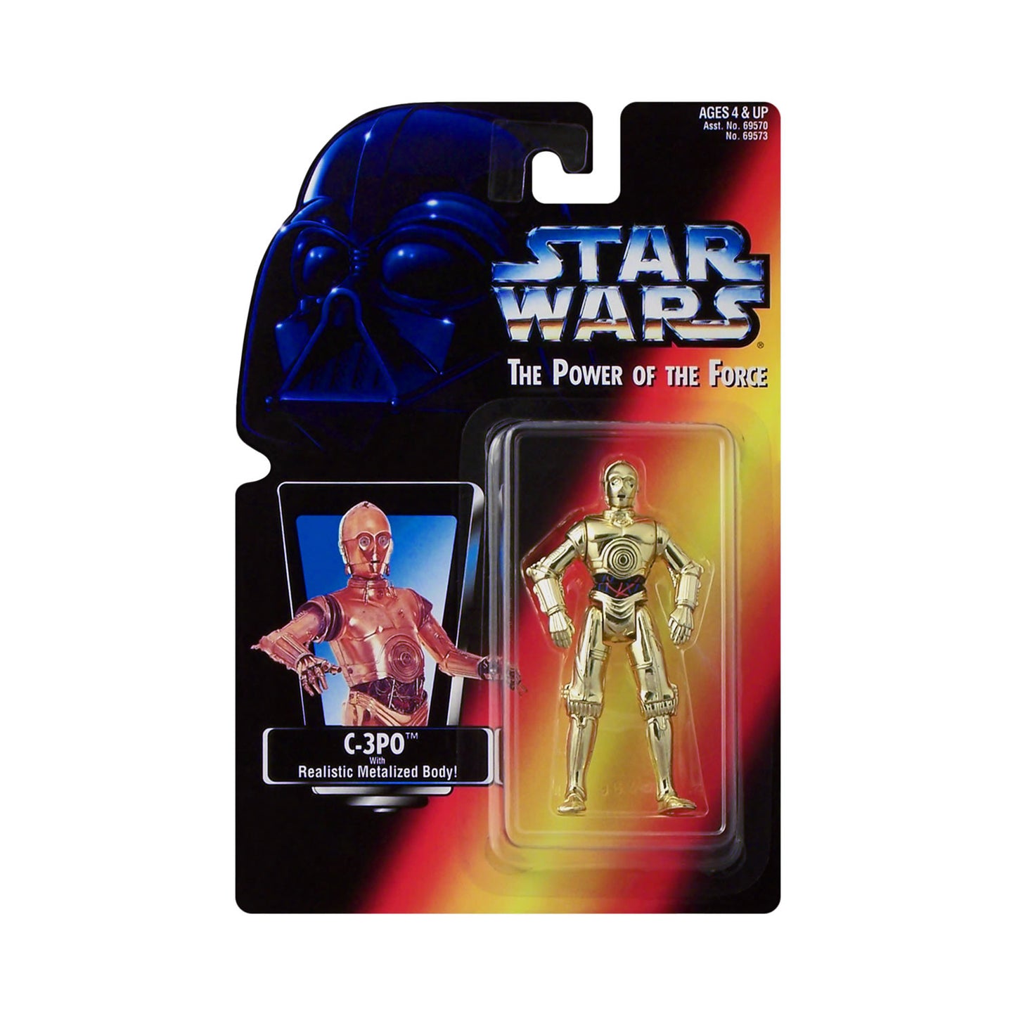 Star Wars: Power of the Force C-3PO (red card)