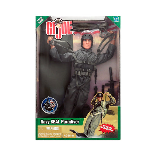 G.I. Joe Navy SEAL Paradiver (Caucasian) 12-Inch Action Figure