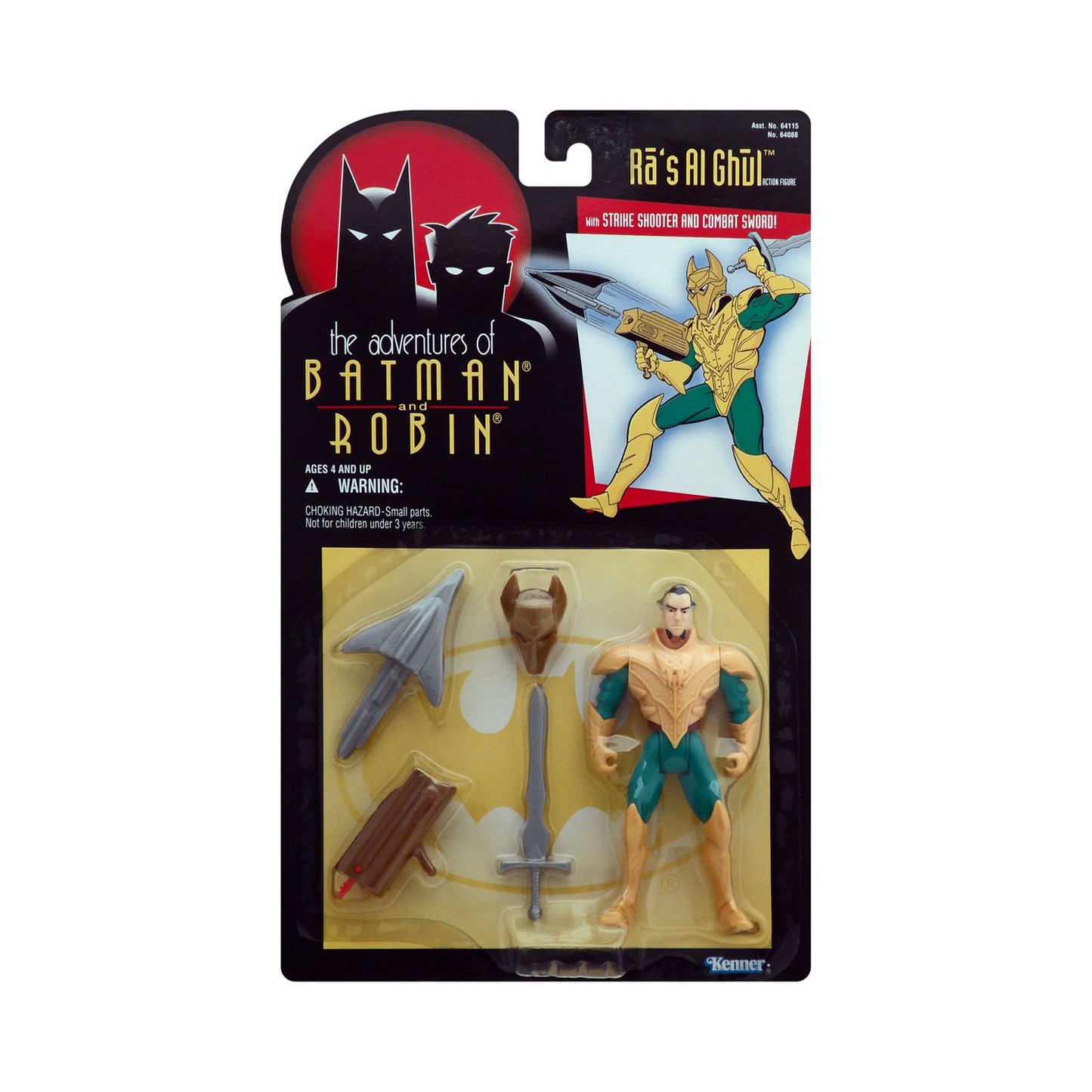 The Adventures of Batman and Robin Series Ra's Al Ghul 4.5-Inch Action Figure