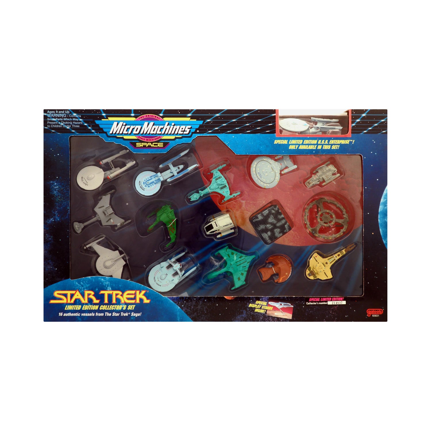 Micro Machines Star Trek Limited Edition Collector's Set