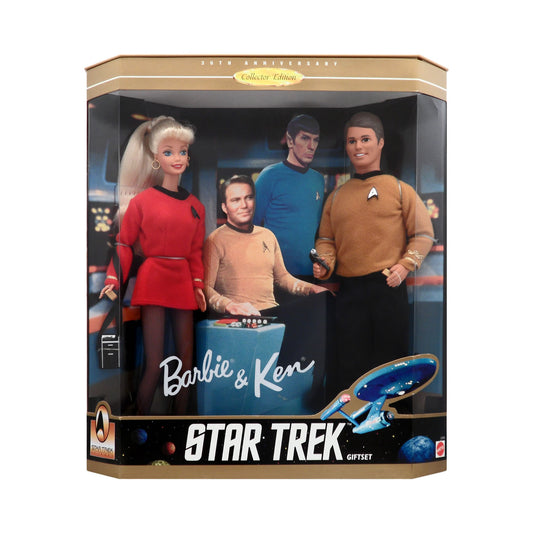 Star Trek 30th Anniversary Barbie & Ken Dolls