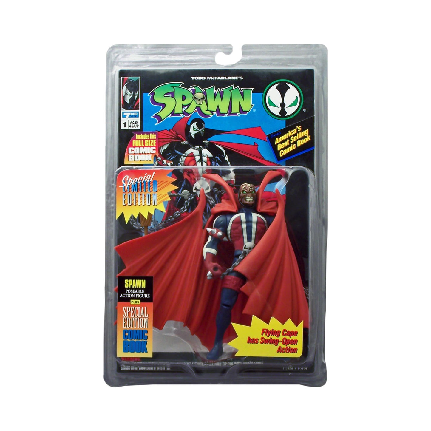 1st Special Edition "Hamburger-faced" Spawn Action Figure