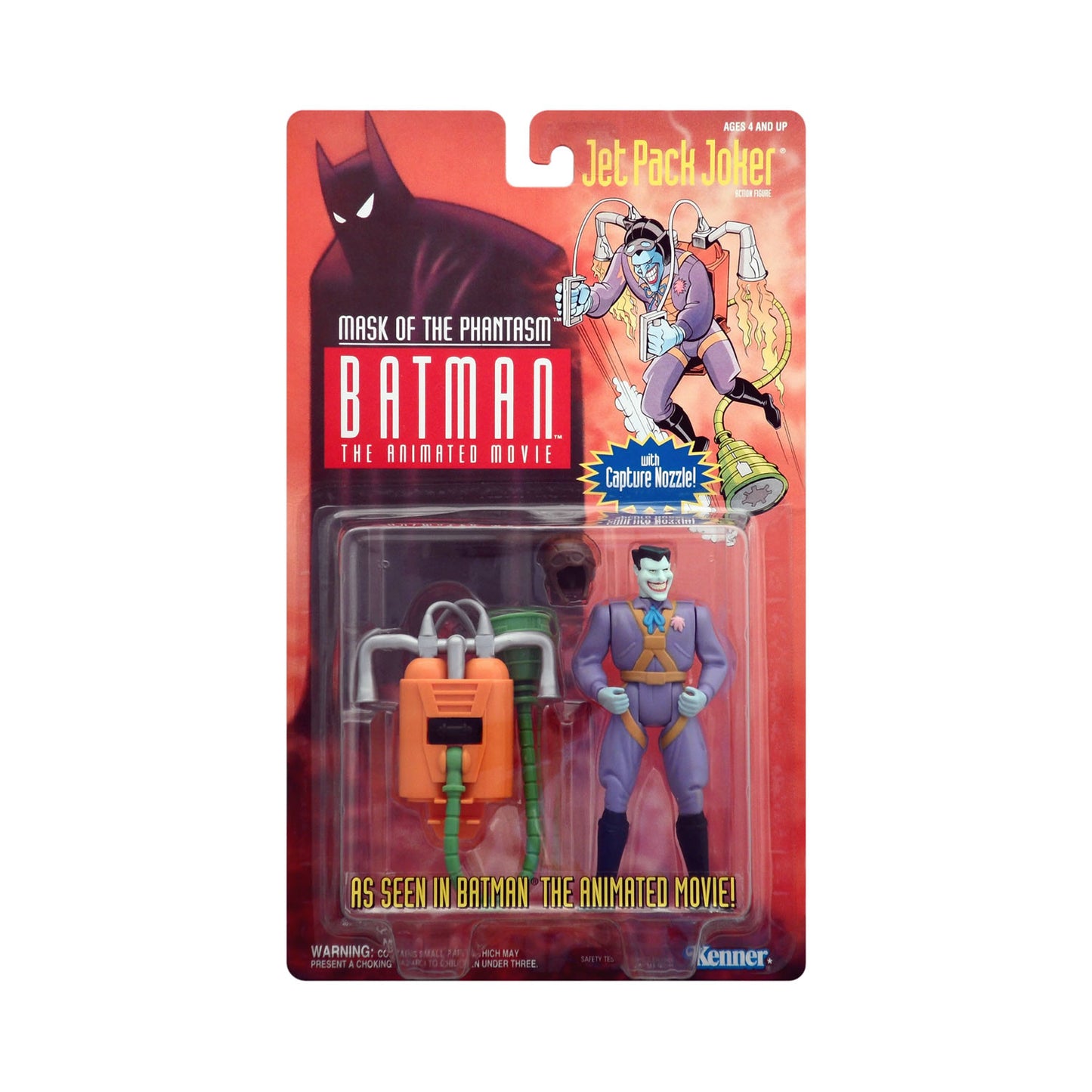 Batman: Mask of the Phantasm Series Jet Pack Joker (Green Face) 4.5-Inch Action Figure