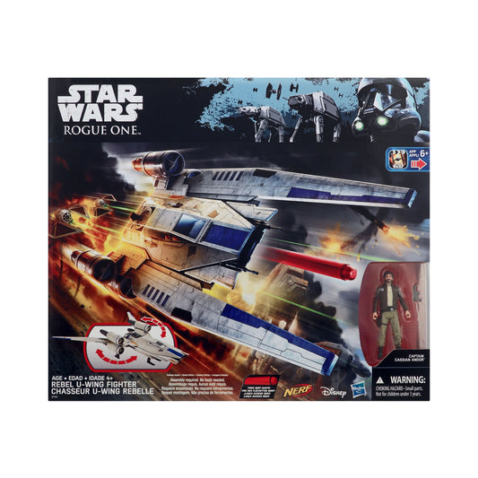 Star Wars: Rogue One Rebel U-Wing Fighter 3.75-Inch Scale Vehicle and Action Figure