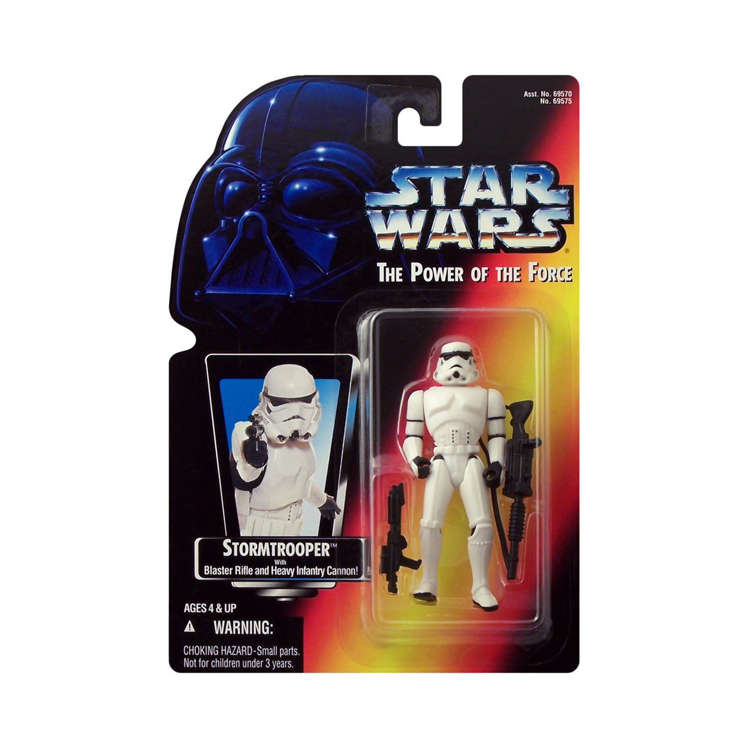 Star Wars: Power of the Force Stormtrooper (Red Card) 3.75-Inch Action ...