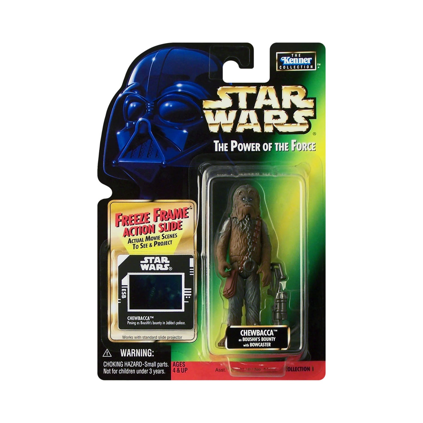 Star Wars: Power of the Force Freeze Frame Chewbacca as Boushh's Bounty 3.75-Inch Action Figure