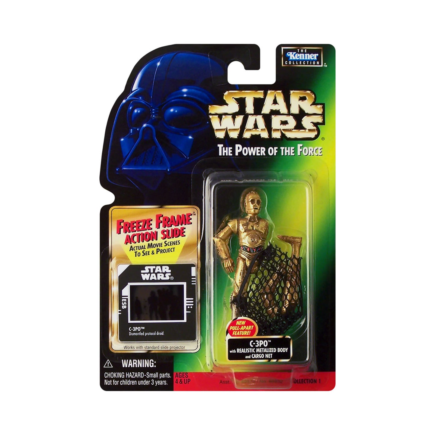 Star Wars: Power of the Force Freeze Frame C-3PO 3.75-Inch Action Figure