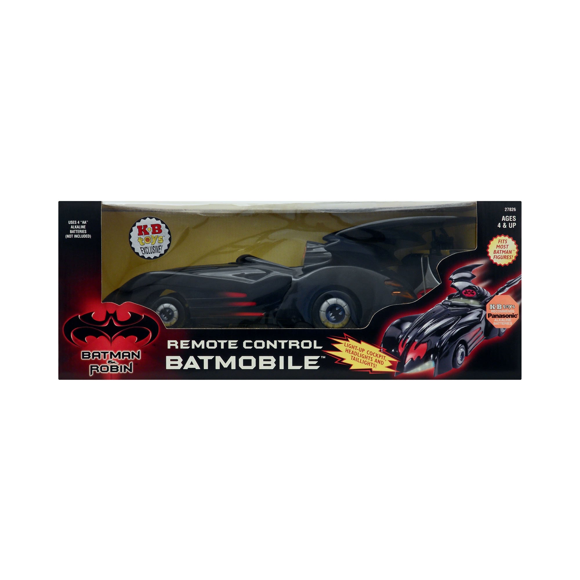 Batman & Robin Remote Control Batmobile – Action Figures and ...