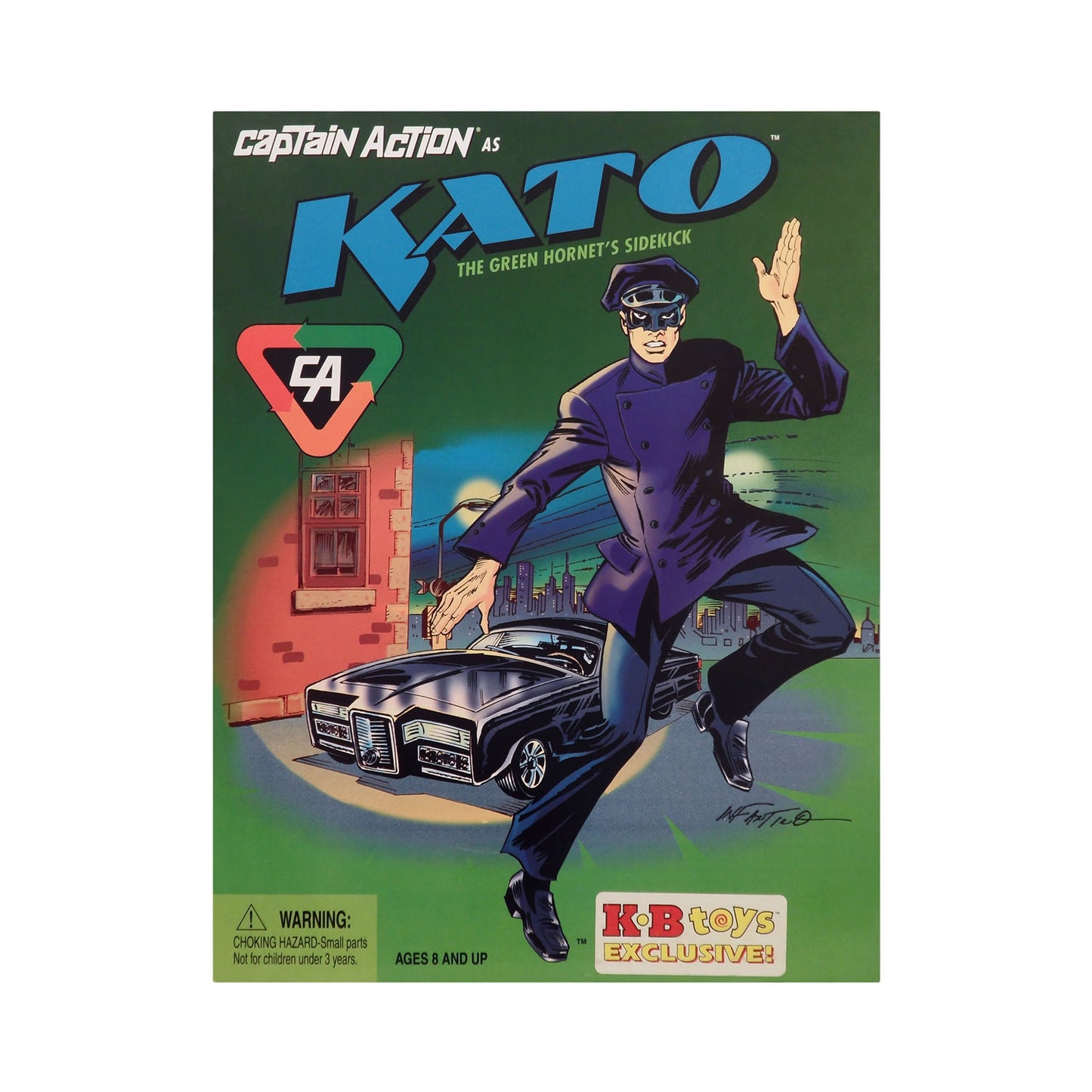 Captain Action as Kato the Green Hornet's Sidekick