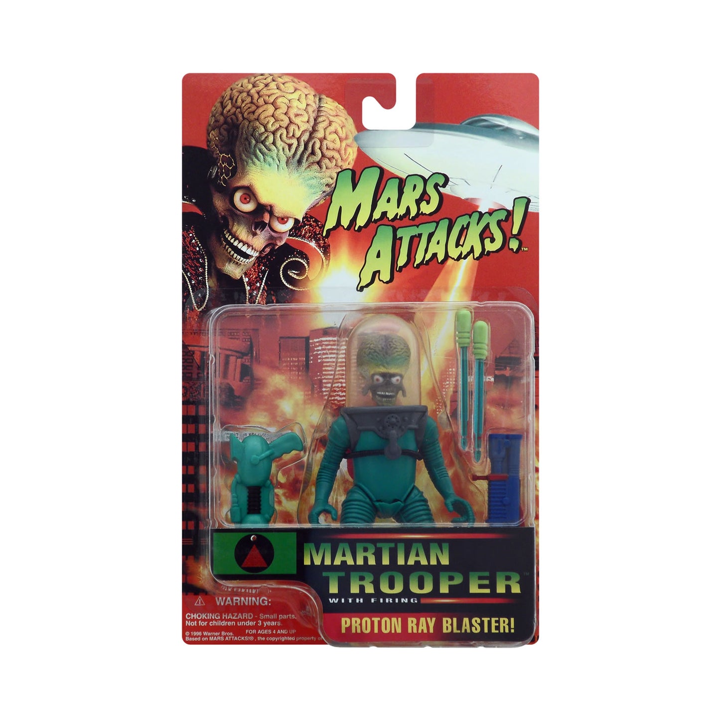 Martian Trooper with Proton Ray Blaster from Mars Attacks!