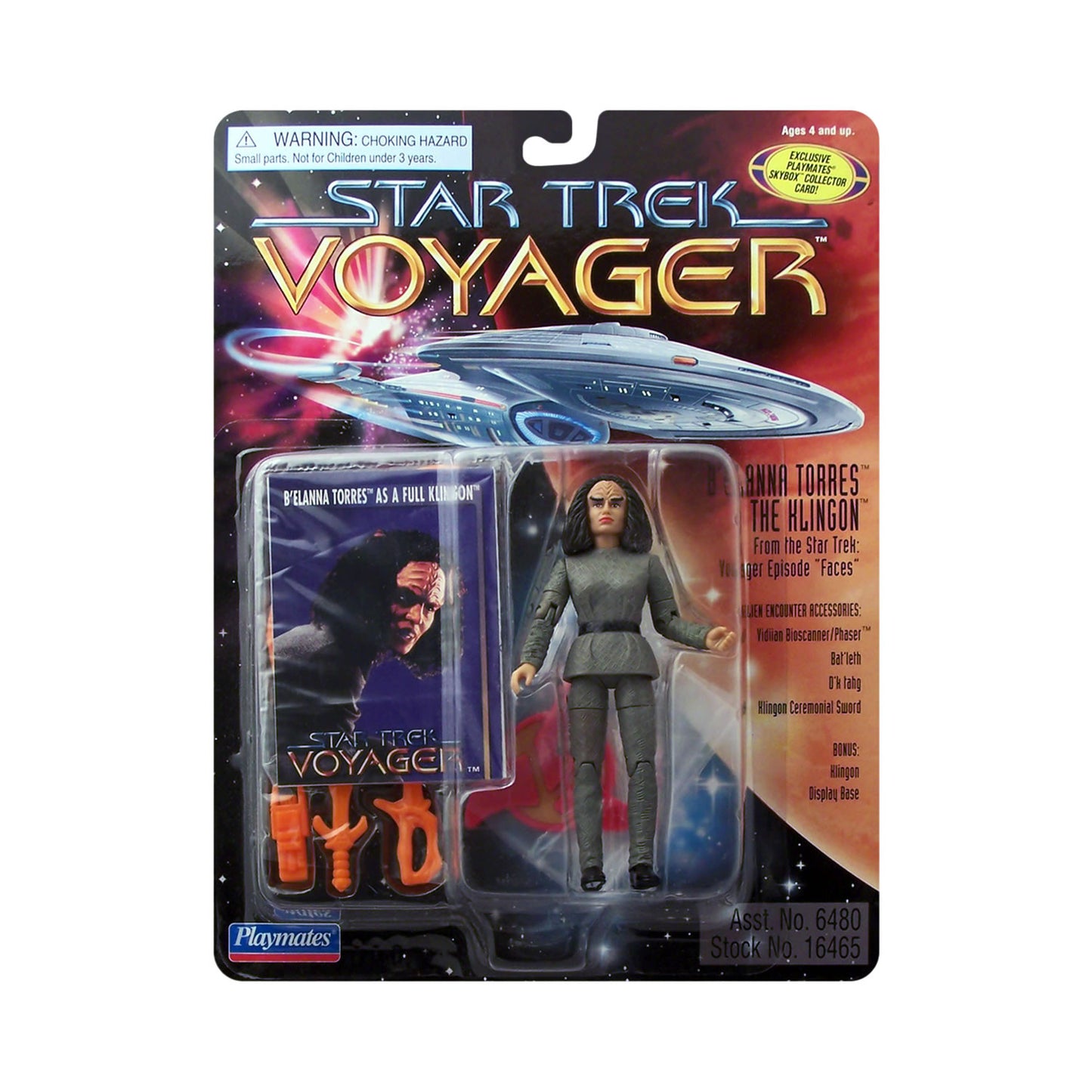 B'Elanna Torres the Klingon from the Star Trek: Voyager Episode "Faces"