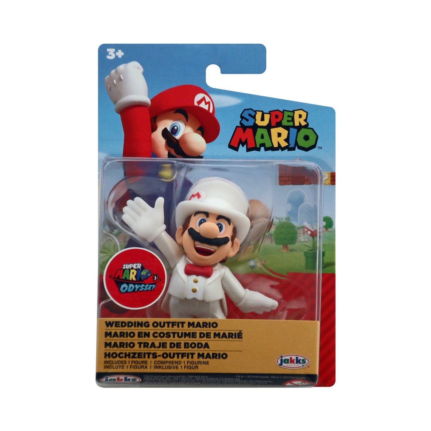 Wedding Outfit Mario 2.5-Inch Figure from Super Mario Wave 20