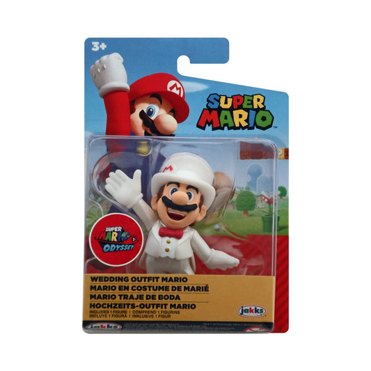 Wedding Outfit Mario 2.5" Figure from Super Mario Wave 20