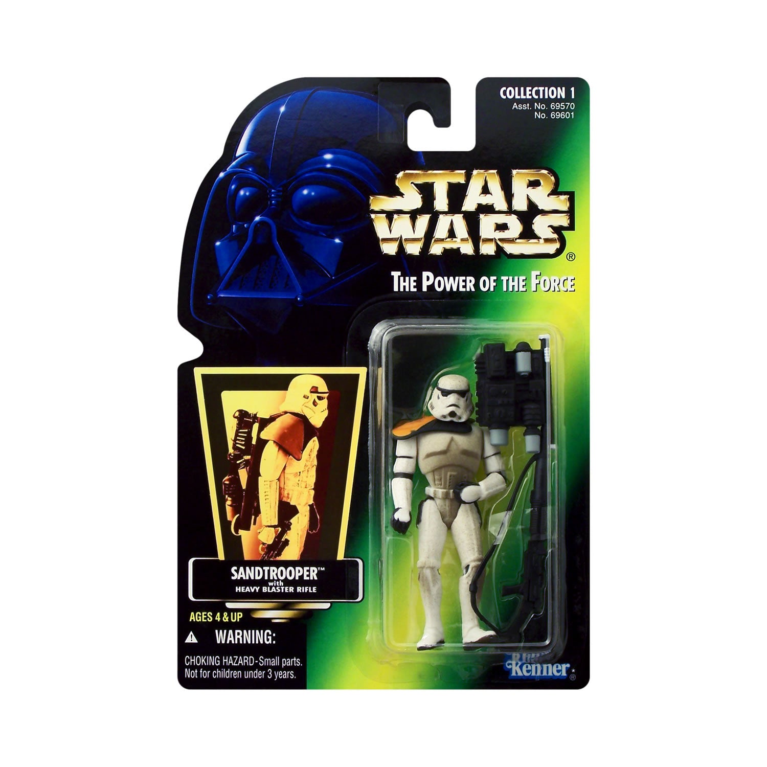 Star Wars: Power of the Force Sandtrooper (hologram card) – Action ...