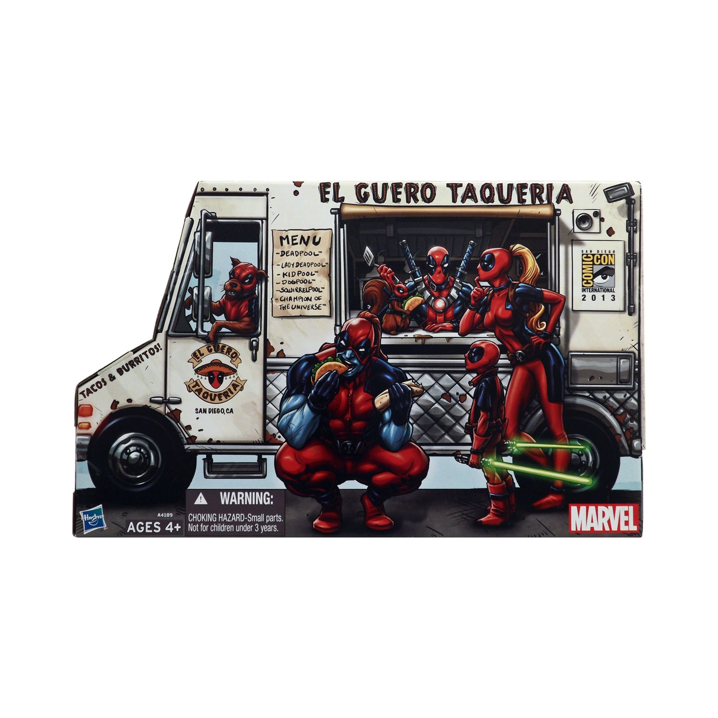 2013 San Diego Comic Con Marvel Universe Deadpool Corps 3.75-Inch Scale Action Figure 6-Pack