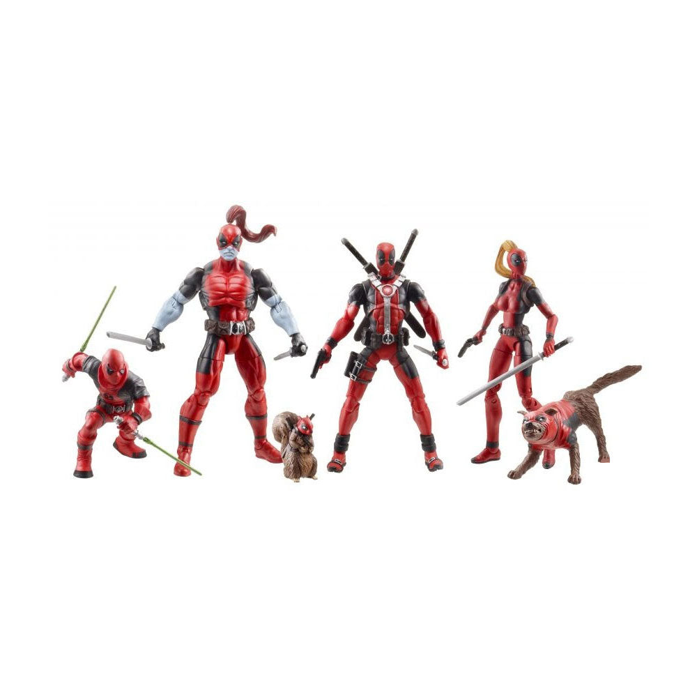 2013 San Diego Comic Con Marvel Universe Deadpool Corps 6-Pack