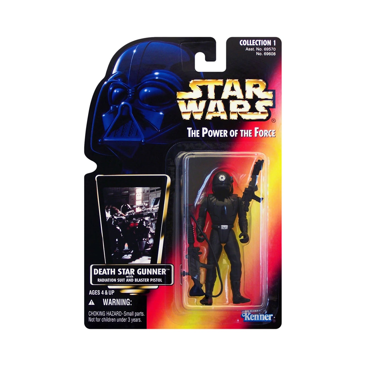 Star Wars: Power of the Force Death Star Gunner (red card)