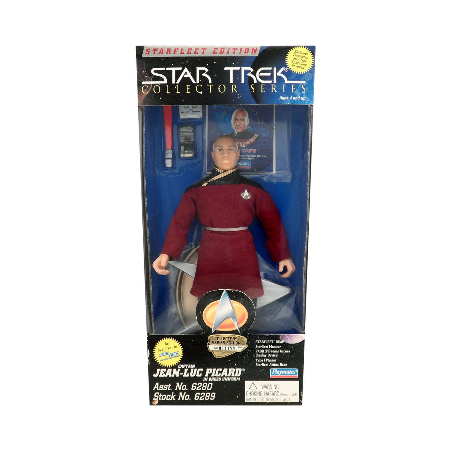 Star Trek Collector Series Captain Jean-Luc Picard in Dress Uniform