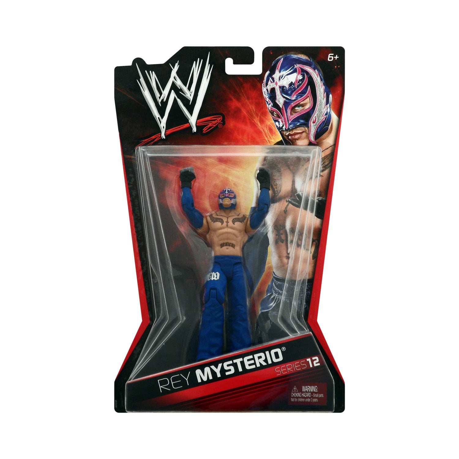 WWE Mattel Series 9 – Action Figure Rey Mysterio, Wrestling, Collezionabile