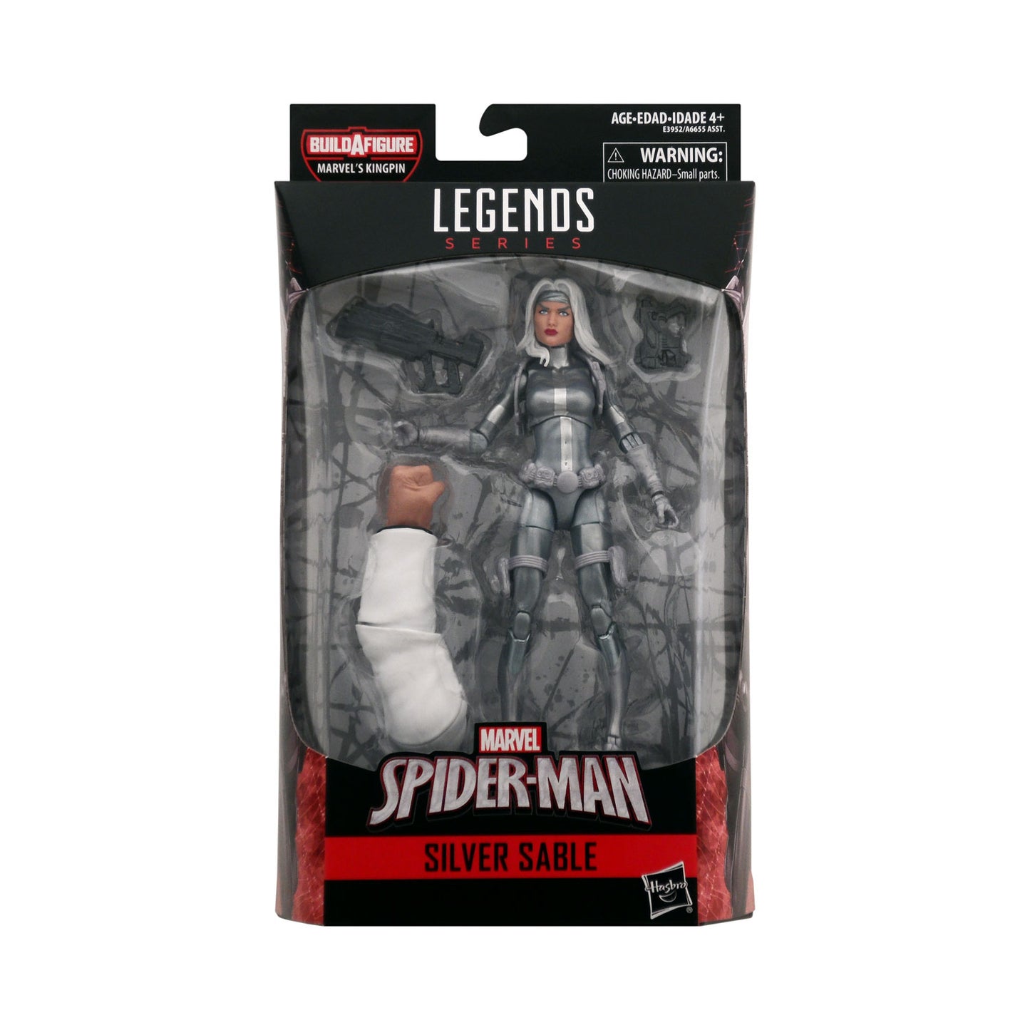Marvel Legends Marvel's Kingpin Series Silver Sable 6-Inch Action Figure