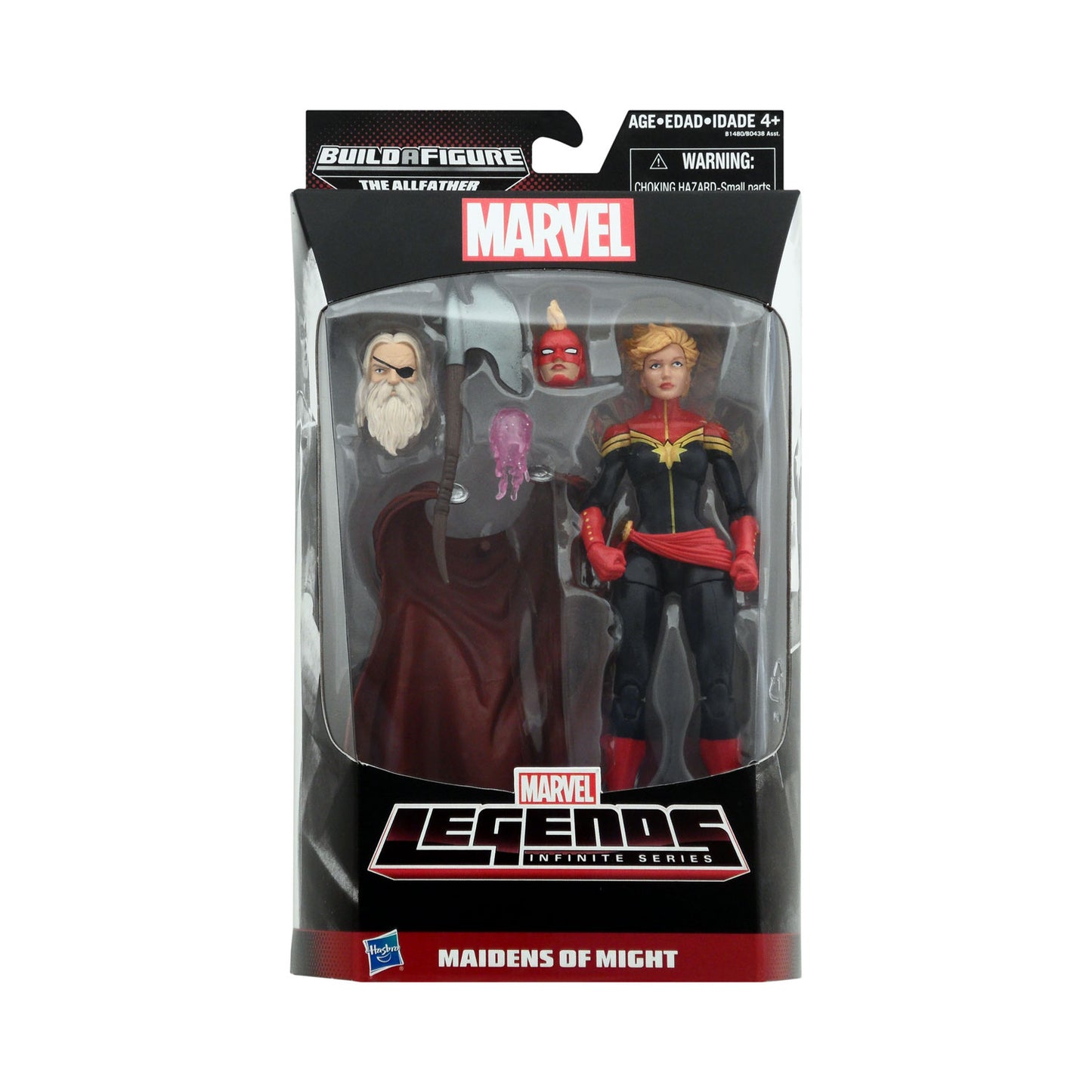 Marvel Legends Infinite Series Maidens of Might Captain Marvel 6-Inch Action Figure