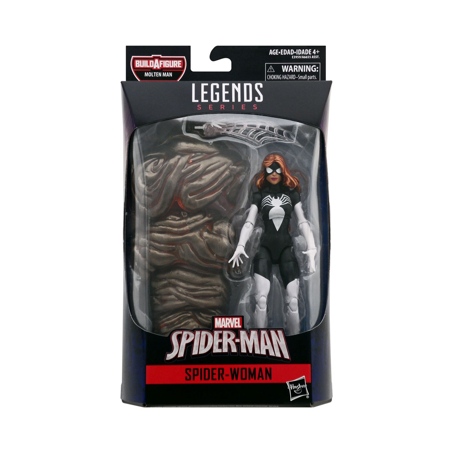 Marvel Legends Molten Man Series Spider-Woman 6-Inch Action Figure