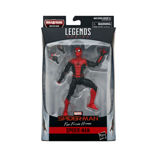 Marvel Legends Molten Man Series Spider-Man 6-Inch Action Figure