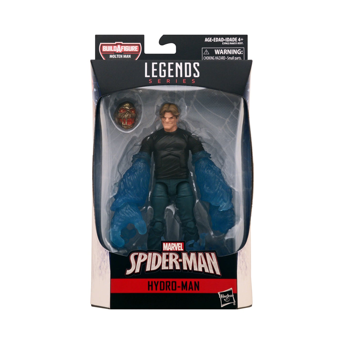 Marvel Legends Molten Man Series Spider-Man 6-Inch Action Figure