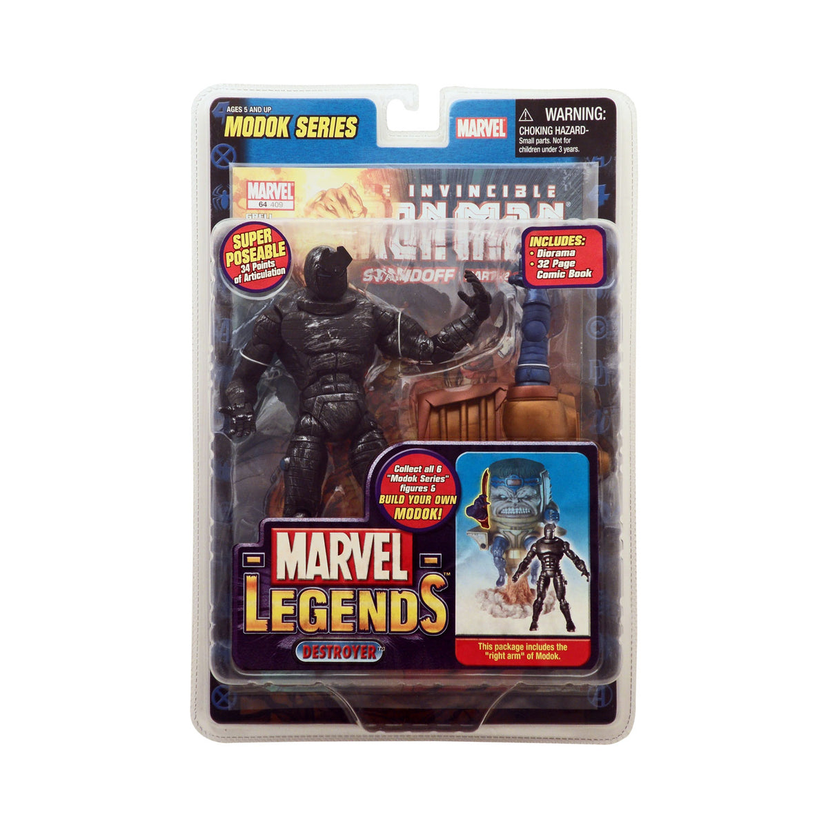 Modok Toy Marvel Legends MODOK Series Destroyer 6-Inch Action Figure – Action ...