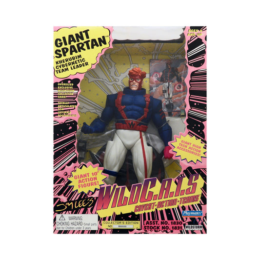 Giant Spartan 10-Inch Action Figure from Jim Lee's WildC.A.T.S.