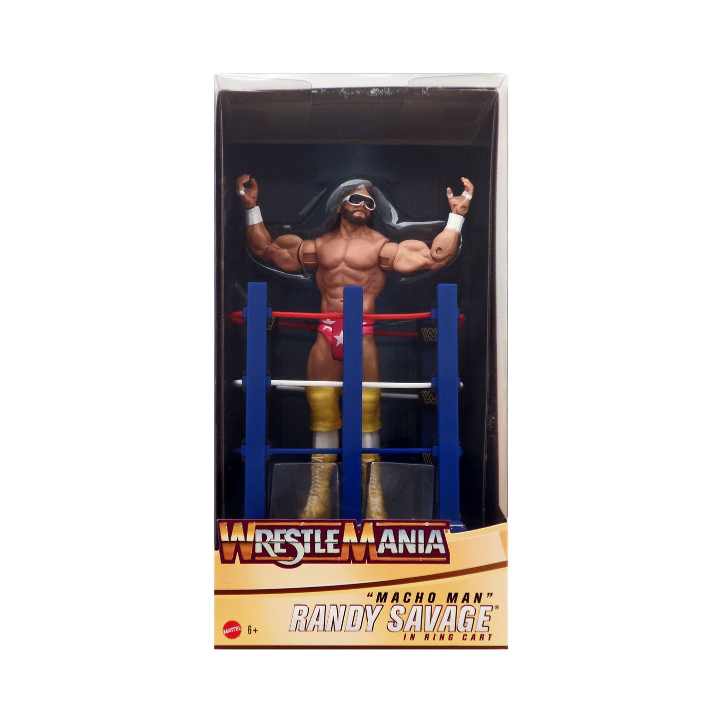 WWE WrestleMania Celebration "Macho Man" Randy Savage in Ring Cart