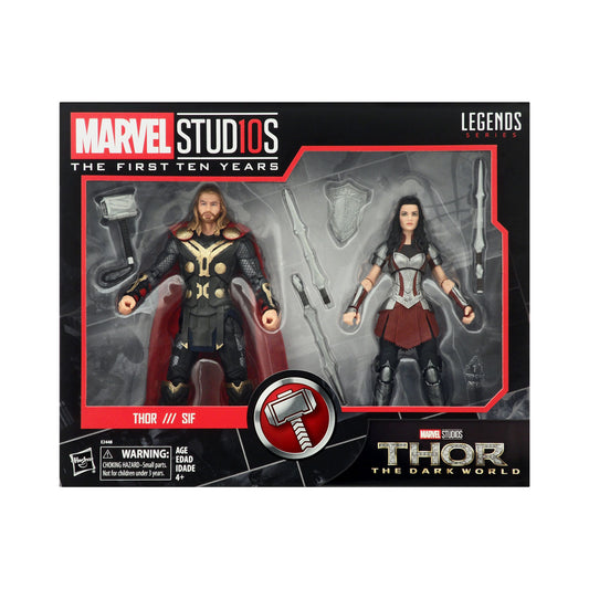 Marvel Studios: The First Ten Years Thor & Sif Action Figure 2-Pack from Thor: The Dark World