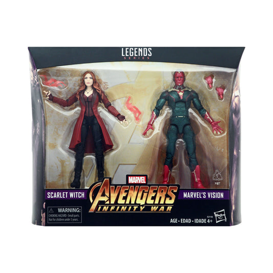 Marvel Legends Avengers Infinity War Scarlet Witch and Vision 2-Pack