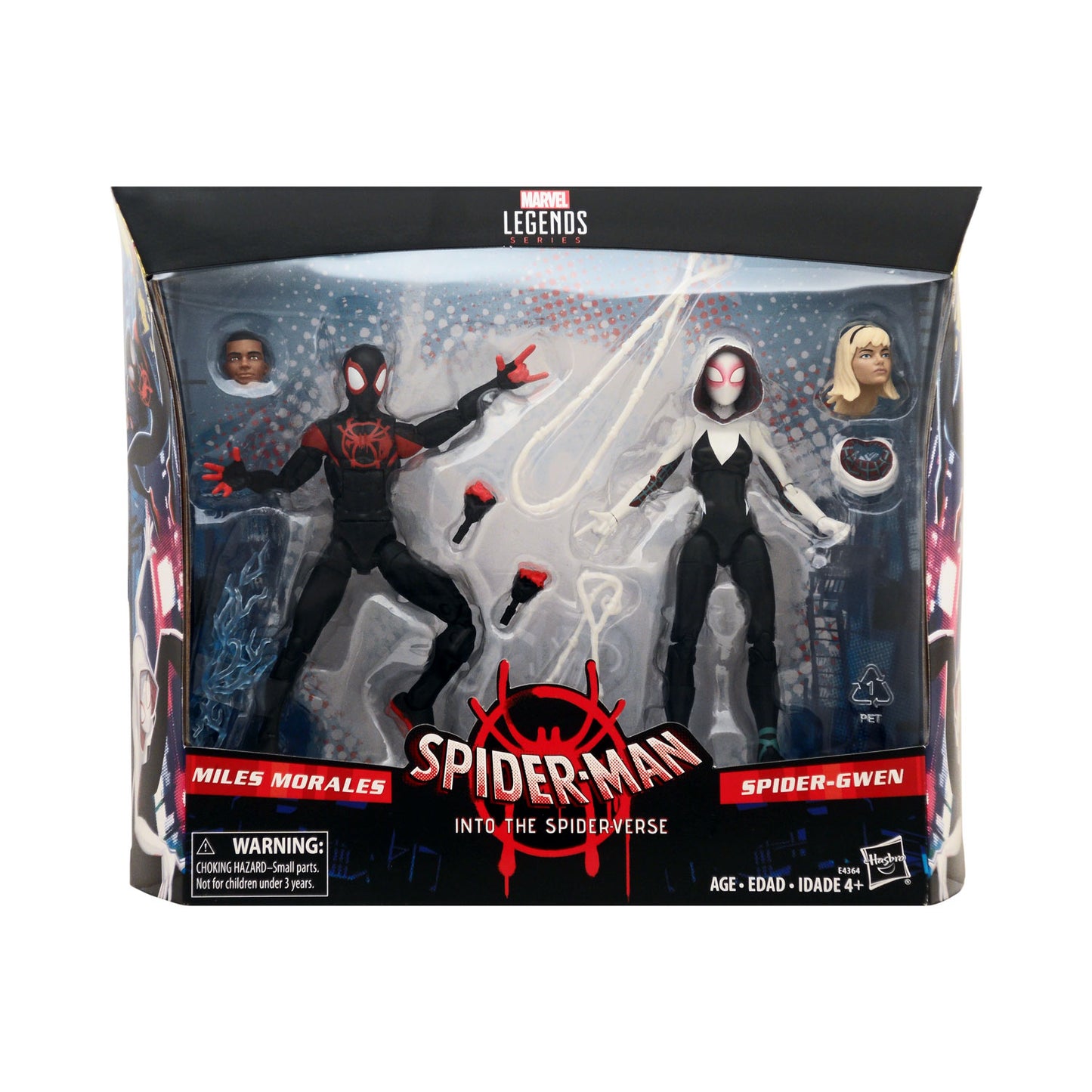Marvel Legends Exclusive Into the Spider-Verse Miles Morales and Spider-Gwen 2-Pack