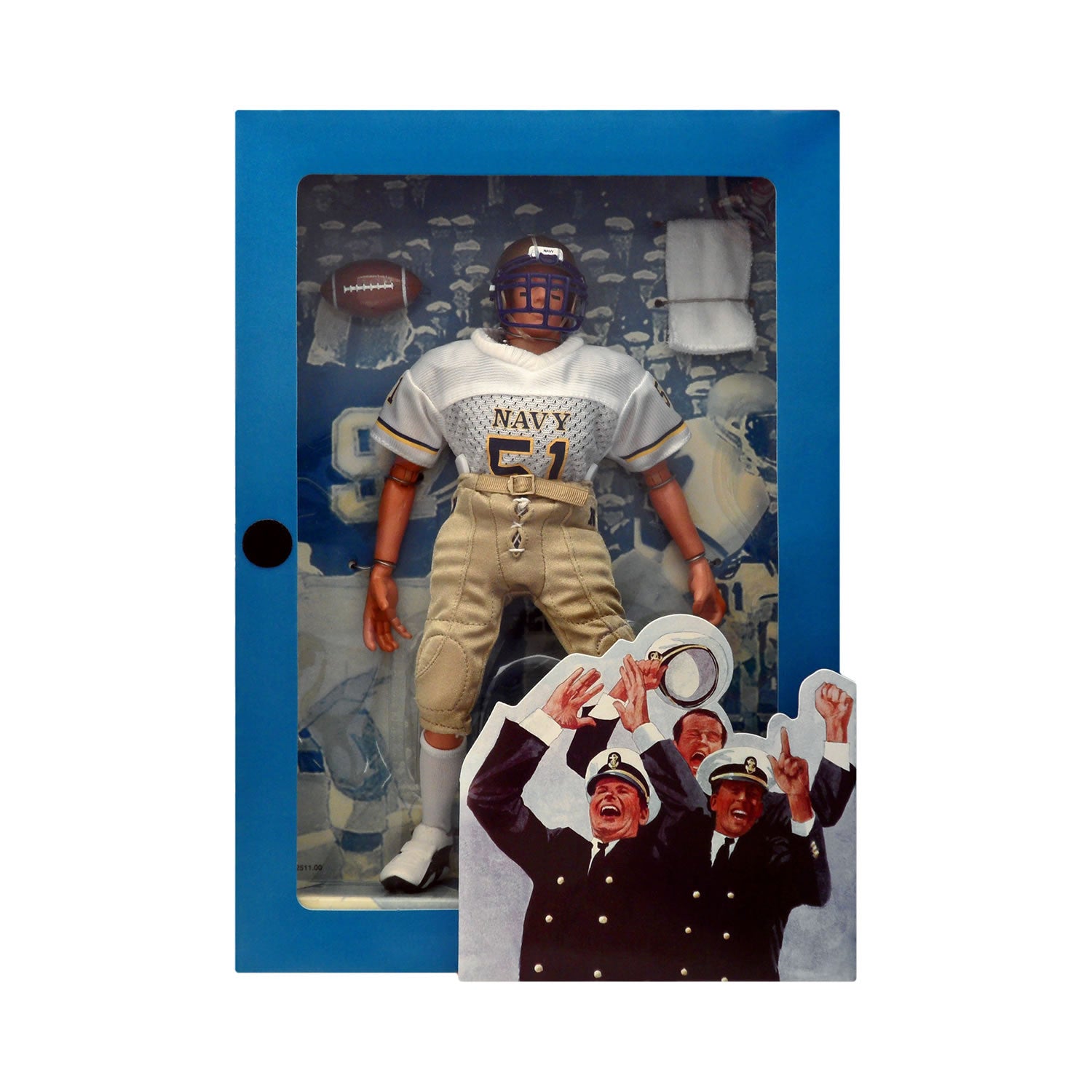 football action figures helmets G.I. Joe Navy Football Linebacker 12-Inch Action Figure