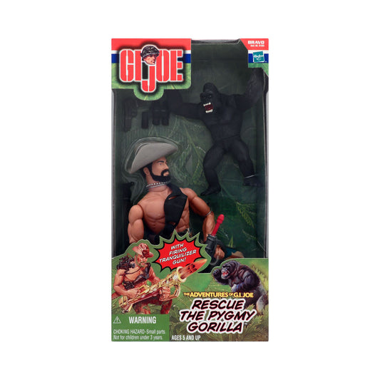 Adventures of G.I. Joe Rescue the Pygmy Gorilla (Caucasian) 12-Inch Action Figure