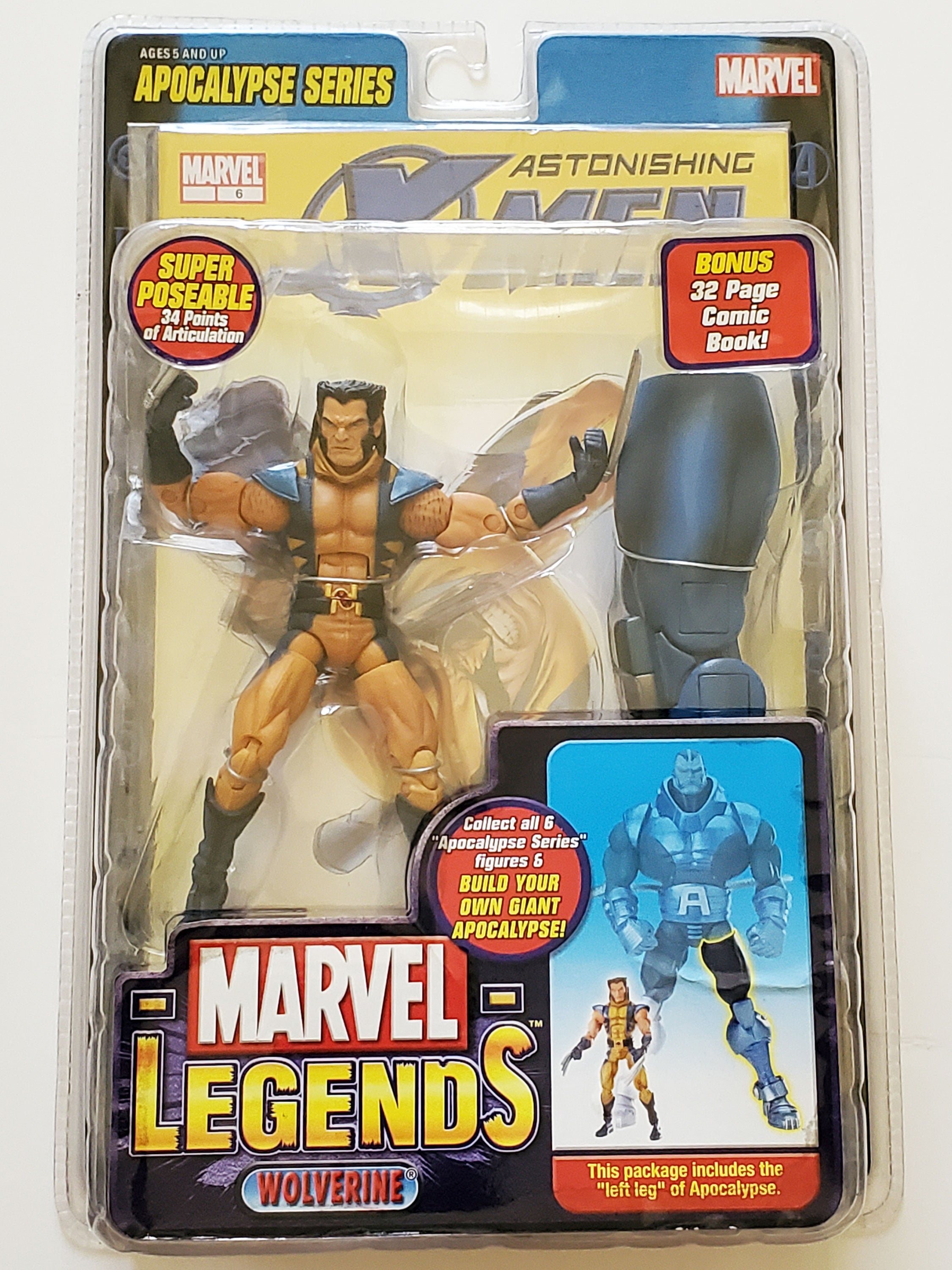 Marvel legends sales astonishing wolverine