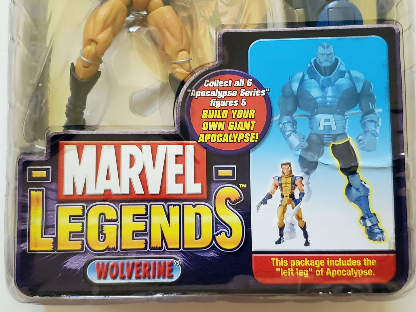Marvel Legends Apocalypse Series Wolverine (unmasked variant)