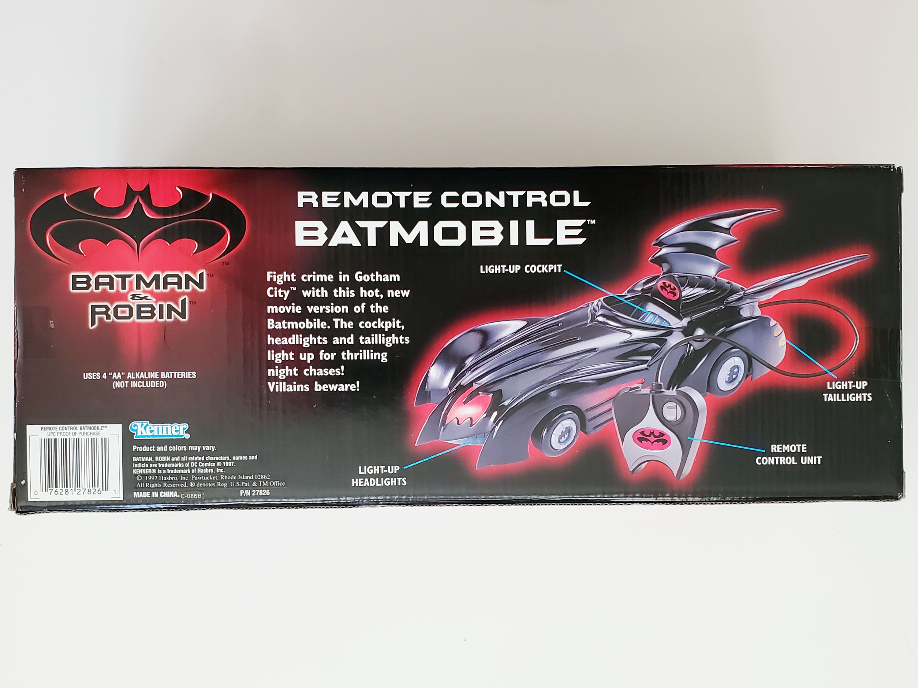 Batman & Robin Remote Control Batmobile