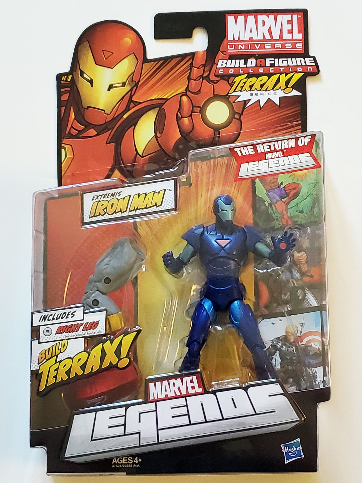 Marvel Legends Terrax Series Extremis Iron Man (stealth armor variant)