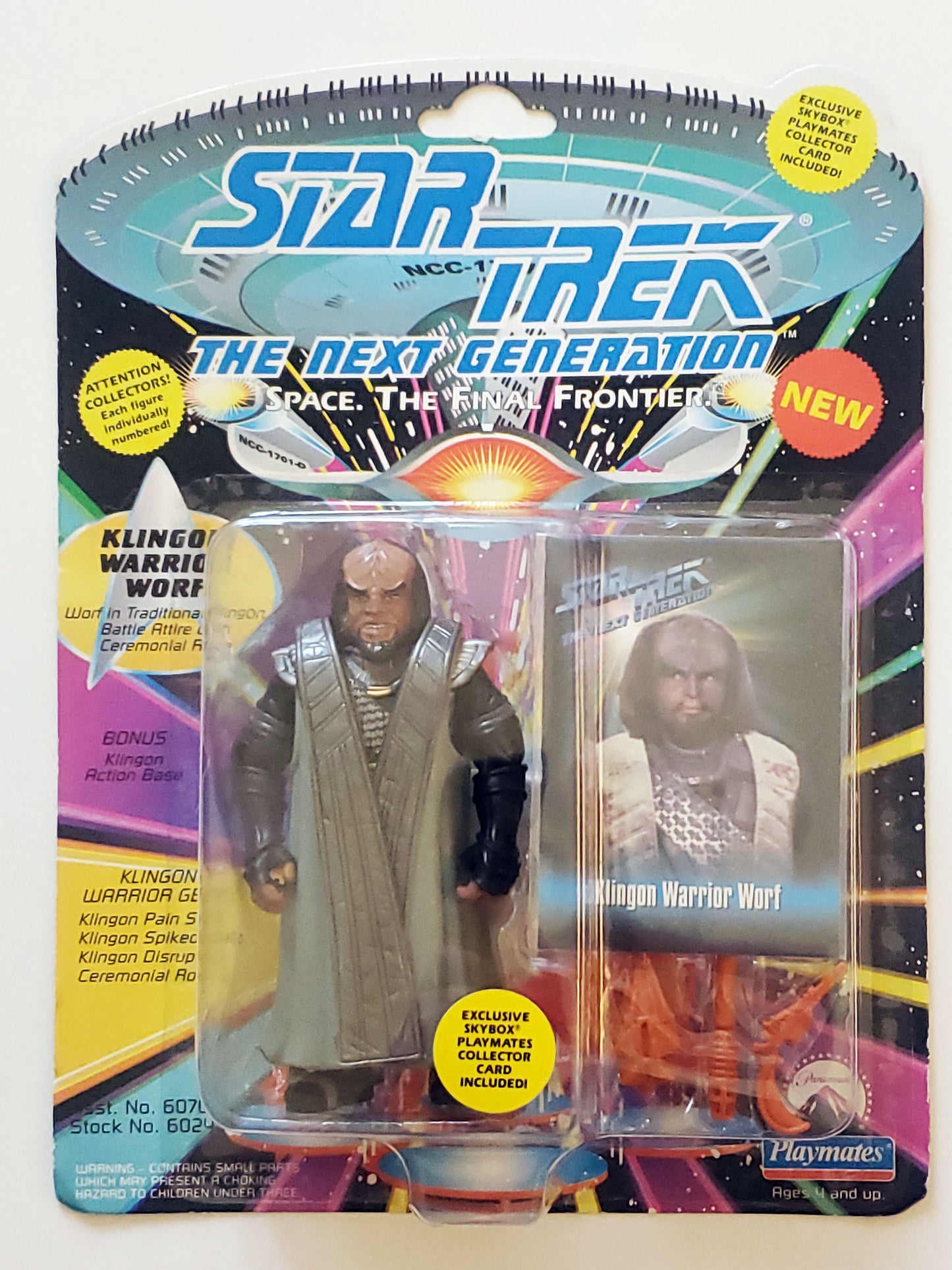 Klingon Warrior Worf from Star Trek: The Next Generation