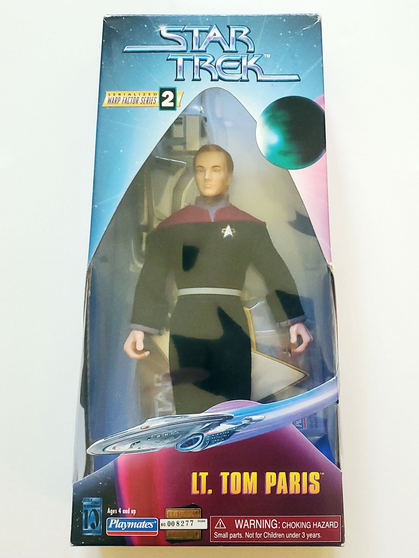 Star Trek Warp Factor Series 2 Lt. Tom Paris 9-Inch Action Figure