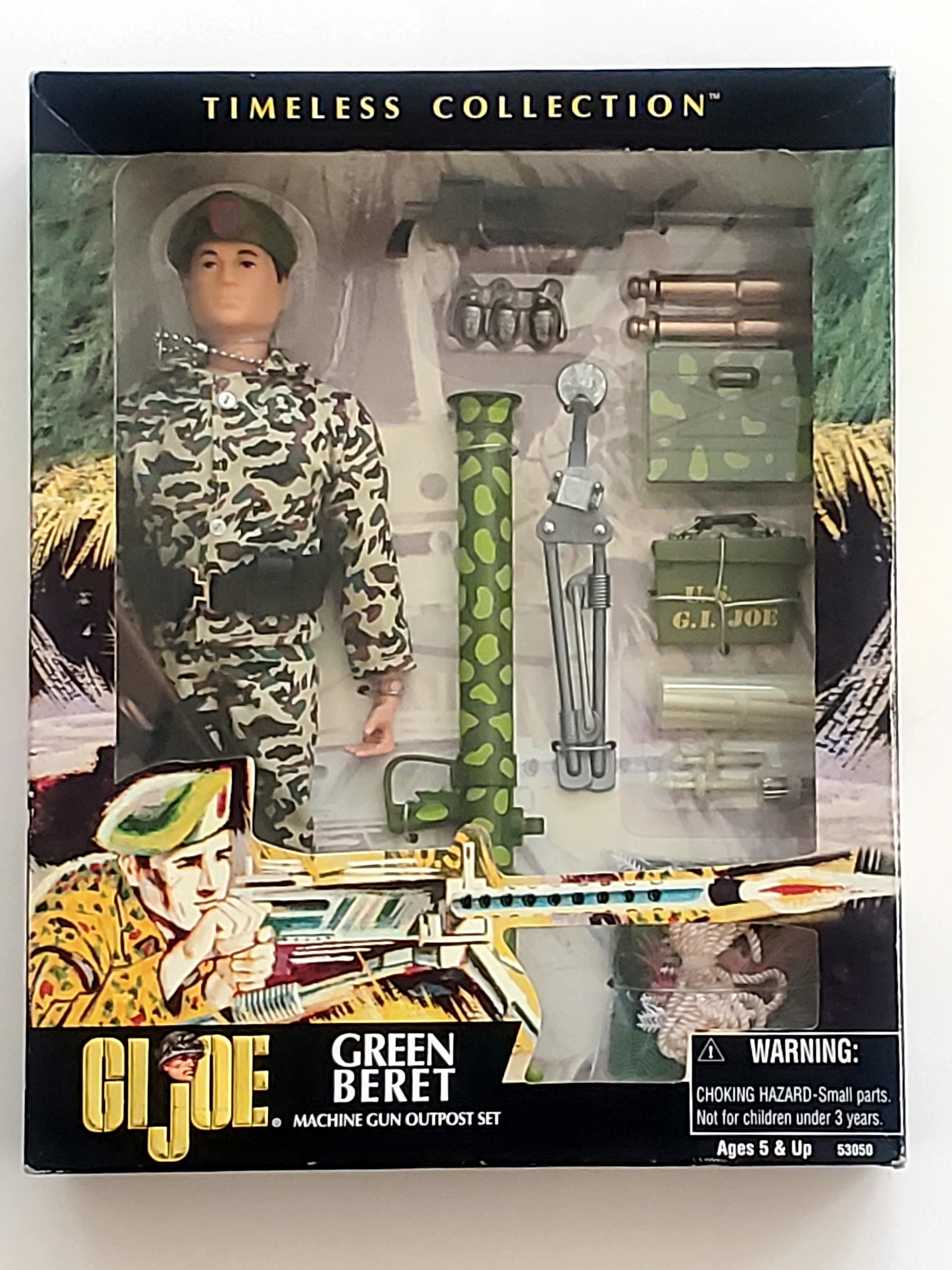 G.I. Joe Green Beret Machine Gun Outpost