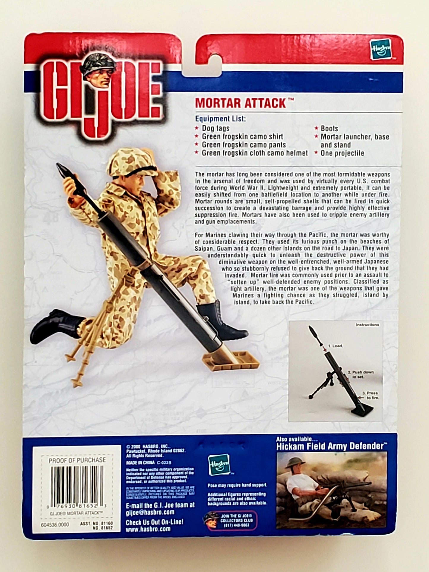 G.I. Joe Mortar Attack
