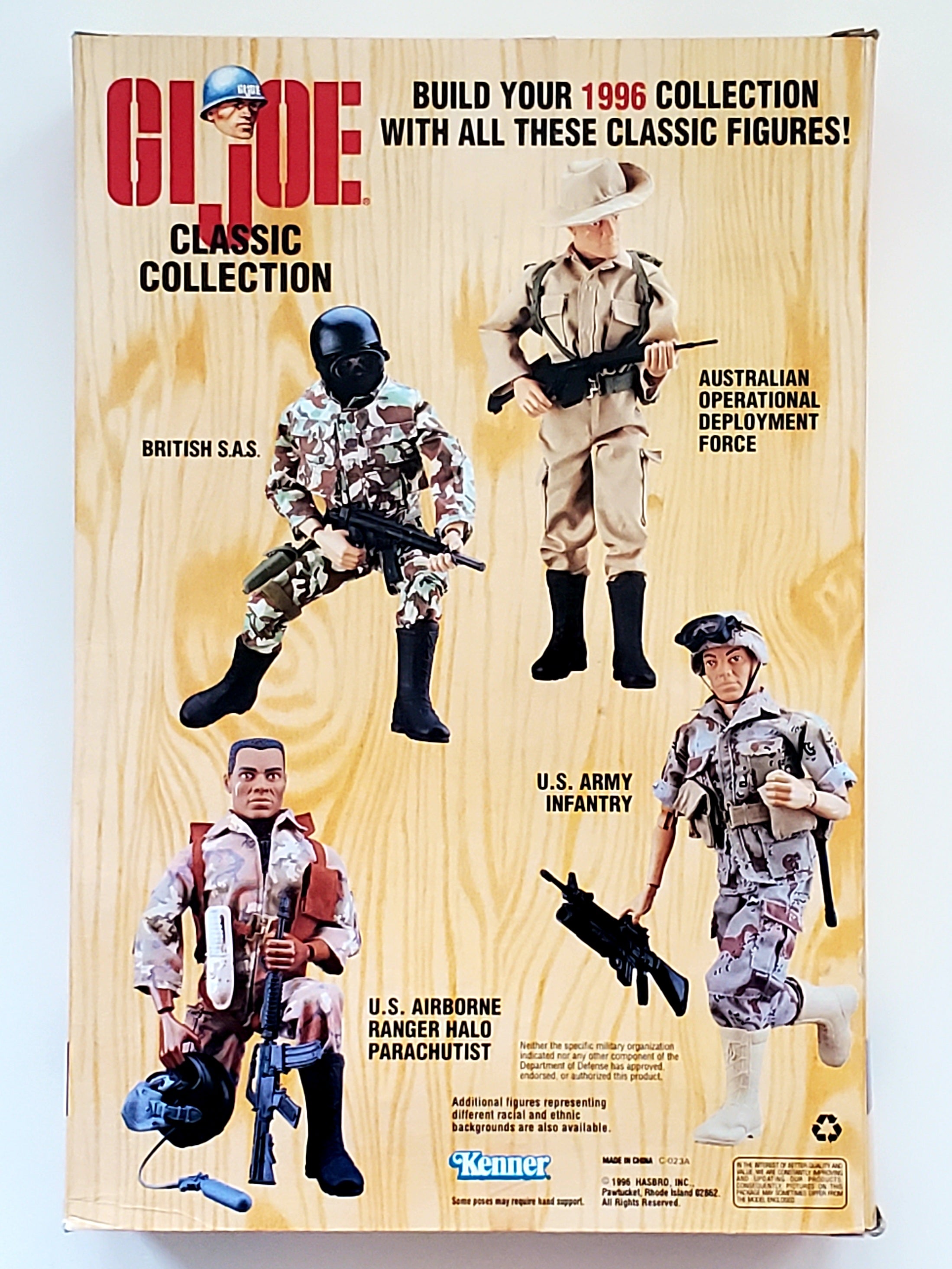 G.I. Joe Classic Collection Australian O.D.F. (Caucasian) – Action