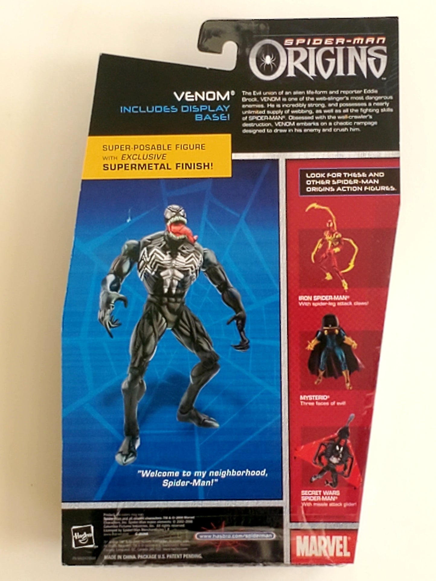 Spider-Man Origins Venom