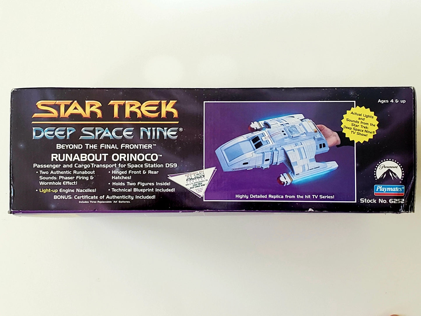 Star Trek: Deep Space Nine Runabout Orinoco Action Figure Vehicle