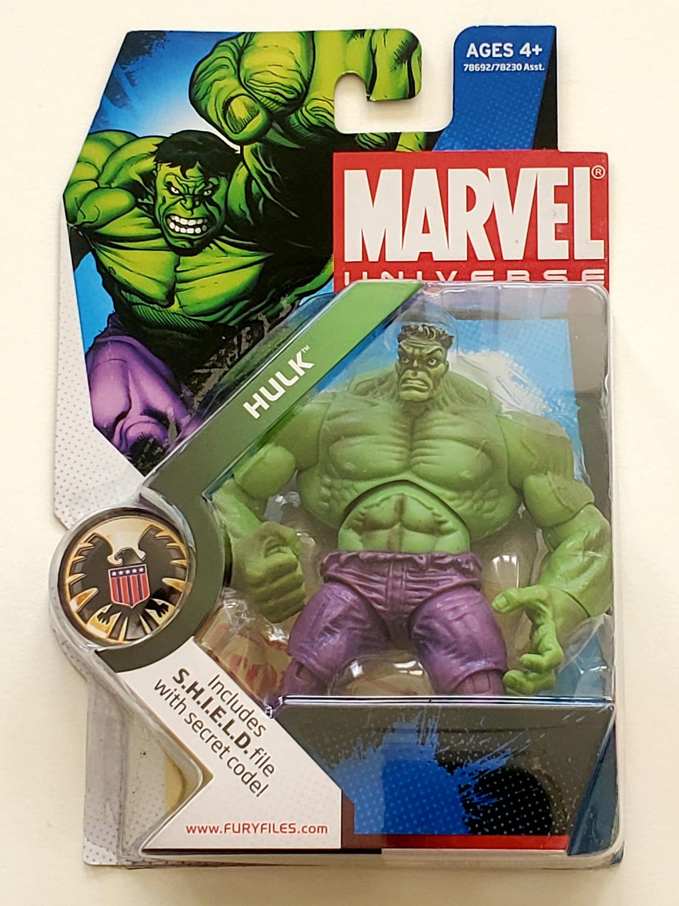 Marvel universe on sale hulk figure